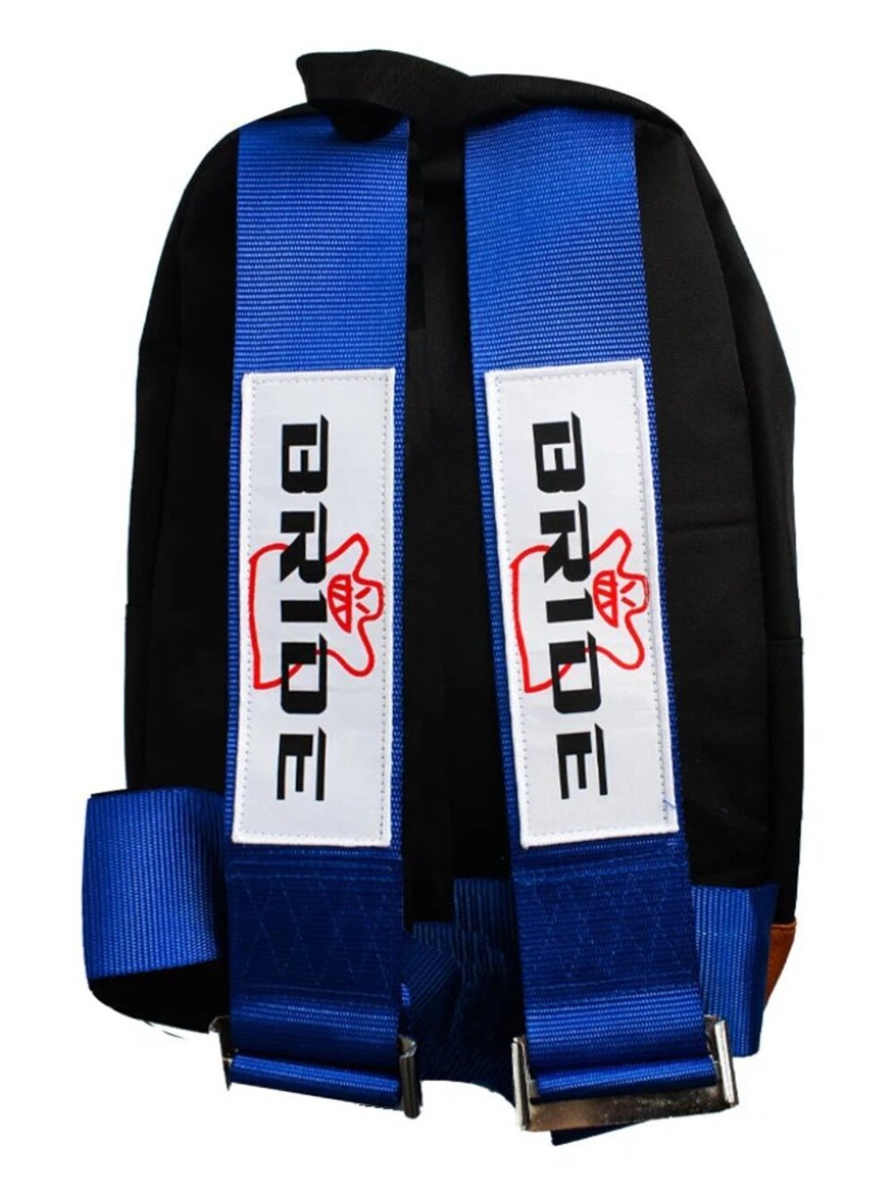 Brand New JDM Bride Racing Blue Harness Adjustable Shoulder Strap Backpack